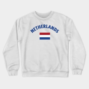 Netherlands Flag Crewneck Sweatshirt